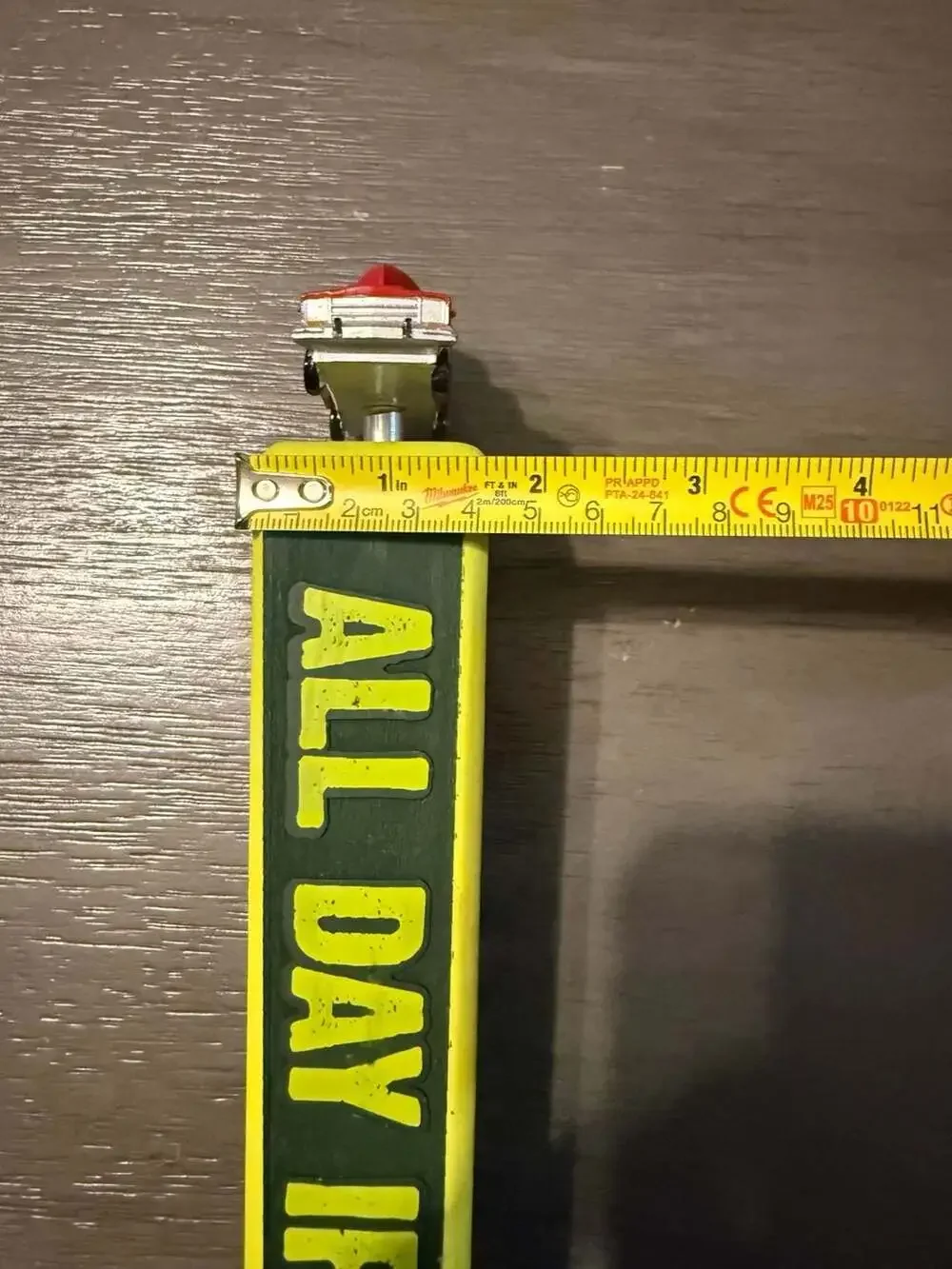 Founders Brewing Co. All Day‎ IPA Beer Tap Handle with Woody Wagon Topper